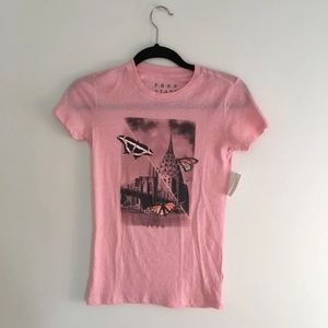 Aeropostale Pink Shirt NWT Size XS